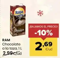 Autoservicios Familia Ram - chocolate a la taza oferta