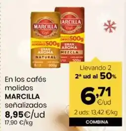Autoservicios Familia Marcilla - en los cafes molidos senalizados oferta