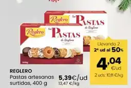 Autoservicios Familia Reglero - pastas artesanas surtidas oferta