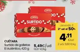 Autoservicios Familia Cuétara - surtido de galletas el auténtico oferta