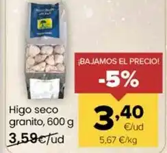 Autoservicios Familia La dama de la vera - higo seco granito oferta