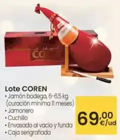 Eroski Coren - lote oferta