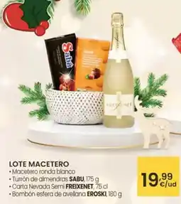 Eroski Lote macetero oferta