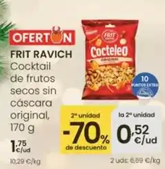 Eroski Frit ravich - cocktail de frutos secos sin cáscara original oferta