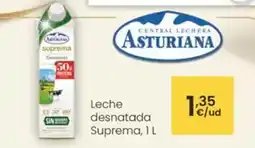 Eroski Asturiana - leche desnatada suprema oferta