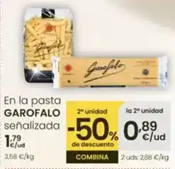 Eroski Garofalo - en la pasta oferta
