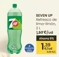 Eroski Seven up - refresco de lima-limón oferta