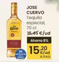 Eroski Jose cuervo - tequila especial oferta
