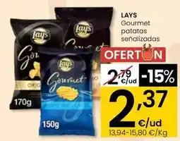 Eroski Lay's - gourmet patatas oferta