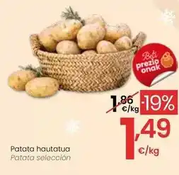Eroski Patata selección oferta