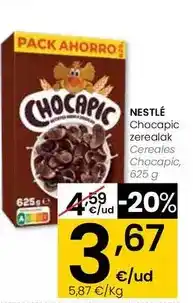 Eroski Nestlé - cereales chocapic oferta