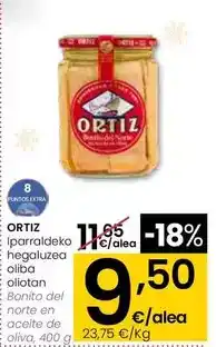 Eroski Ortiz - bonito del norte en aceite de oliva oferta