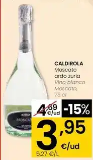 Eroski Caldirola - vino blanco moscato oferta