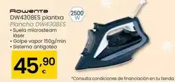 Eroski Rowenta - plancha dw4308es oferta