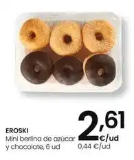 Eroski Eroski - mini berlina de azúcar y chocolate oferta