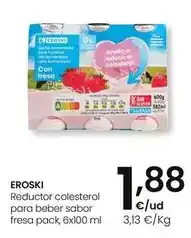 Eroski Eroski - colesterol para beber sabor fresa oferta