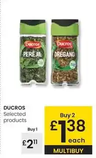 Eroski Ducros - selected products oferta