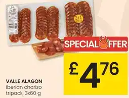 Eroski Valle alagón - iberian chorizo tripack oferta