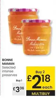 Eroski Bonne maman - selected intense preserves oferta