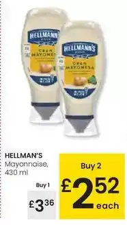 Eroski Hellmann's - mayonnaise oferta