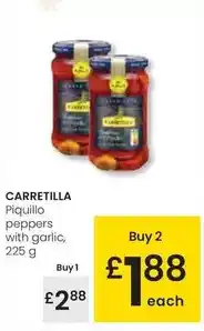 Eroski Carretilla - piquillo peppers with garlic oferta