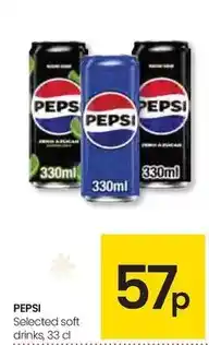 Eroski Pepsi - selected soft drinks oferta