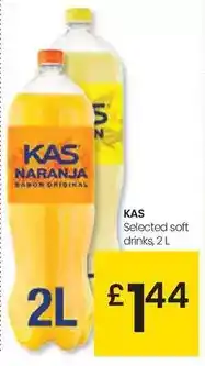 Eroski Kas - selected soft drinks oferta