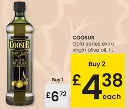 Eroski Coosur - gold series extra virgin olive oil oferta