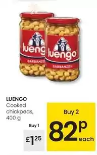 Eroski Luengo - cooked chickpeas oferta