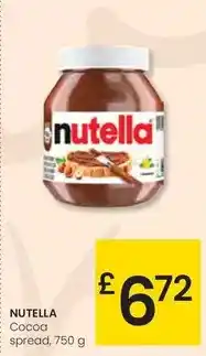 Eroski Nutella - cocoa spread oferta