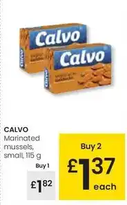 Eroski Calvo - marinated musels, small oferta