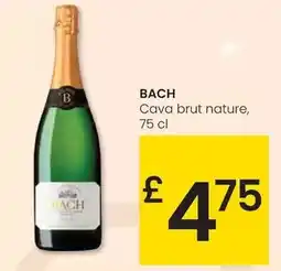 Eroski Bach - cava brut nature oferta