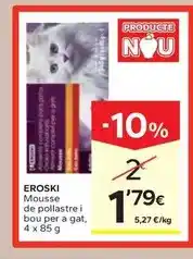Eroski Última - dry cat food for neutered cats salmon-flavoured oferta