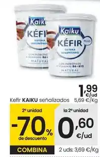 Eroski Kaiku - kefir senalizadas oferta
