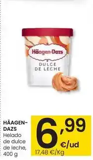Eroski Häagen dazs - helado de dulce de leche oferta