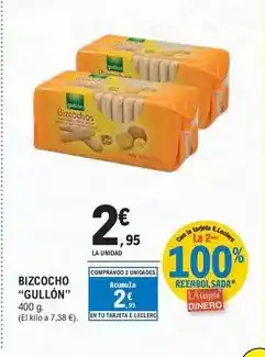 E.Leclerc Gullón - bizcocho oferta