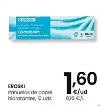 Eroski Eroski - pañuelos de papel hidratantes oferta