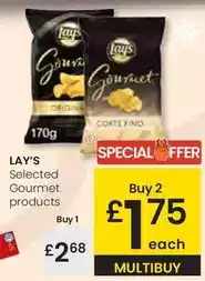 Eroski Lay's - selected gourmet products oferta