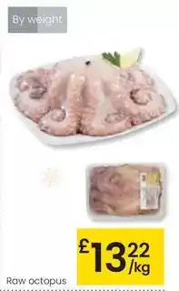 Eroski Raw octopus oferta