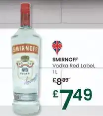 Eroski Smirnoff - vodka red label oferta