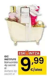 Eroski Idc institute - bañera 4p secret st oferta