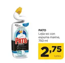 Alimerka PAT Lejía wc con espuma marine oferta