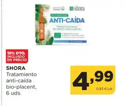 Alimerka SHORA Tratamiento anti-caída bio-placent oferta
