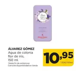Alimerka ÁLVAREZ GÓMEZ Agua de colonia flor de iris oferta