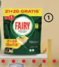 Alimerka FAIRY Lavavajillas original todo en 1, 21 cápsulas oferta
