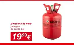 KIK Bombona de helio oferta