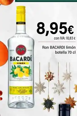 Cash Ifa BACARDI Ron limón botella oferta