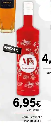 Cash Ifa M54 Vermú vermello oferta