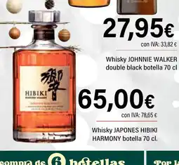 Cash Ifa JAPONES HIBIKI HARMONY Whisky botella oferta