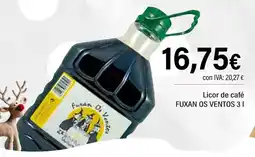 Cash Ifa FUXAN OS VENTOS Licor de café oferta